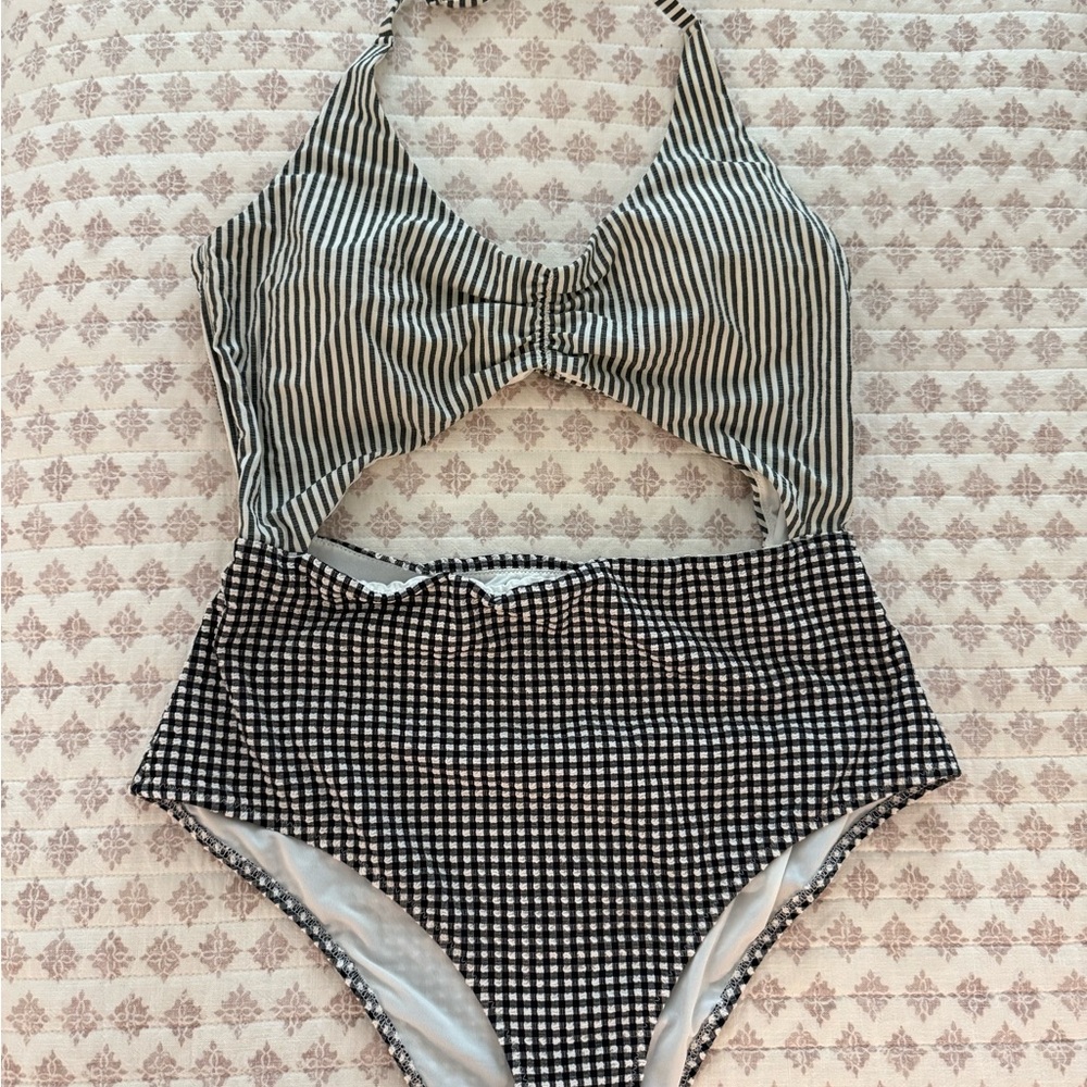 Aerie - One Piece with Cut Out Swimsuit
